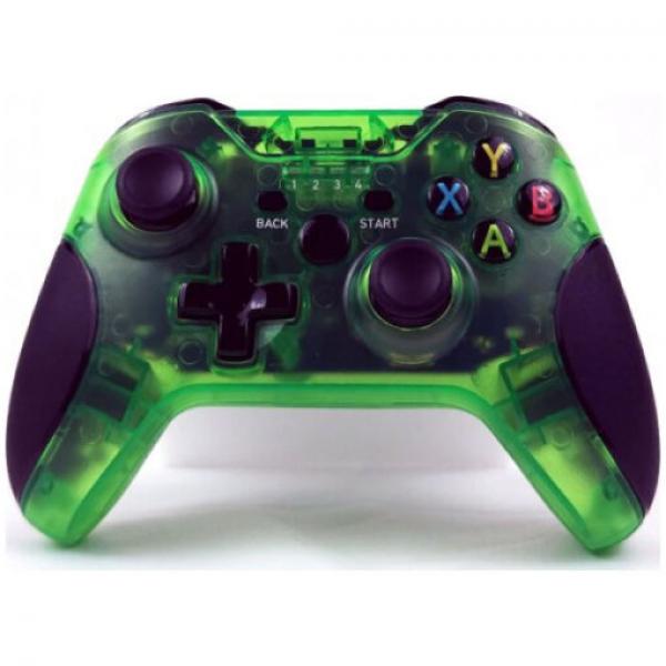 X360 Controller (3rd) - Wireless - Teknogame Innex - CLEAR GREEN - NEW