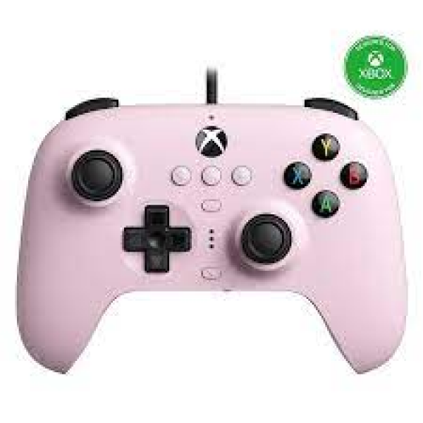 XSX XB1 PC - Ultimate Wired Controller (3rd) - Wired - 8BitDo - Pink - NEW