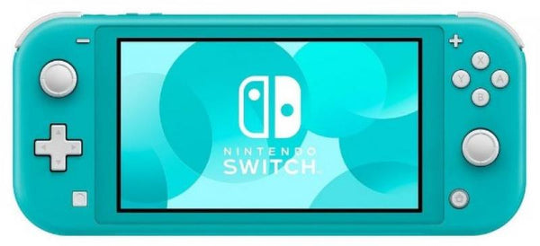 NS F - Nintendo Switch Lite - System HW - Turquoise - CORE SYSTEM ONLY - NO DOCK OR ACC - ONLY CHARGE CABLE INCLUDED - USED