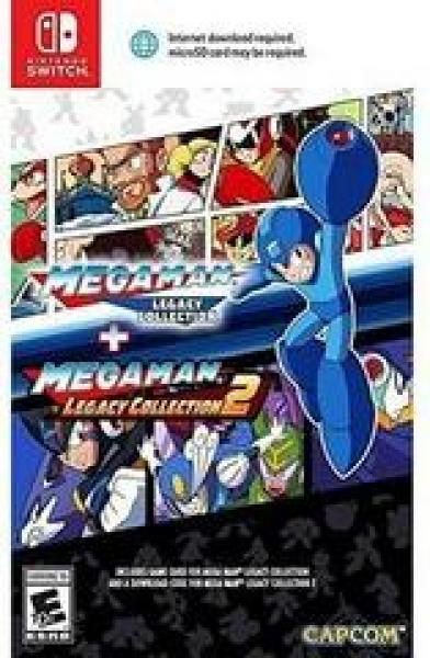 NS Mega Man Legacy Collection 1 + 2 - LEGACY COLLECTION 2 IS DLC - DLC MAY NOT BE INCLUDED