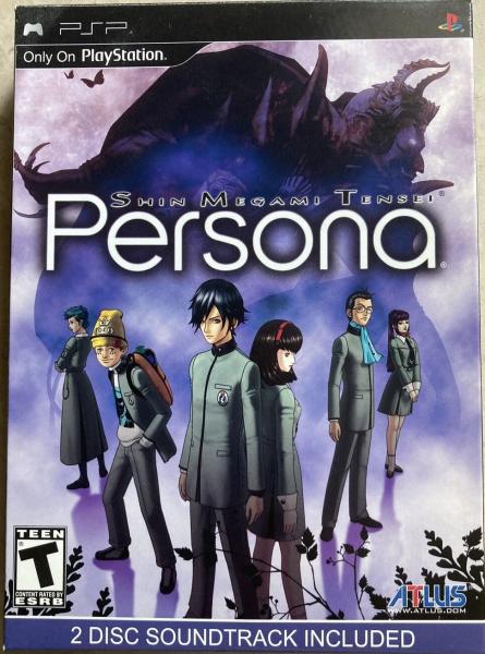 PSP Shin Megami Tensei SMT - Persona - Collectors Edition - Soundtrack Bundle