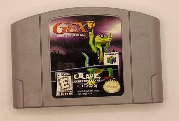 N64 Gex 3 - Deep Cover Gecko