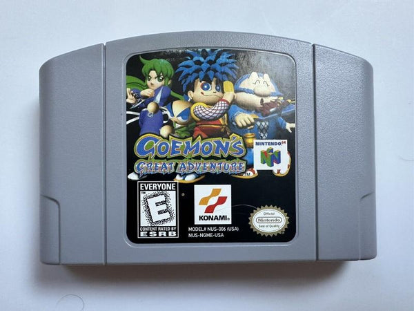 N64 Goemon's Great Adventure
