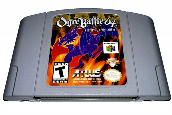 N64 Ogre Battle 64 - Person of Lordly Caliber