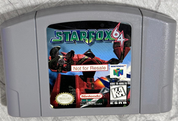 N64 Star Fox 64 - Not for Resale