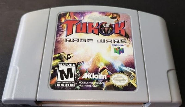 N64 Turok - Rage Wars - Grey Cart