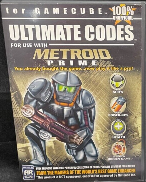 GC Action Replay - Ultimate Codes - Metroid Prime