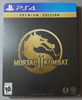 PS4 Mortal Kombat 11 - Premium Edition - Slipcover and Steelbook with Game - DLC MAY NOT BE INCLUDED