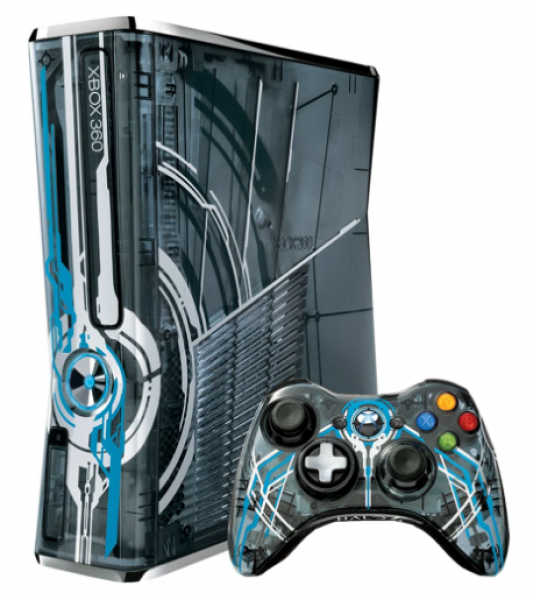 X360 Xbox 360 S - System HW - Slim Model - Halo 4 Limited Edition with Matching Controller - 320 GB - USED