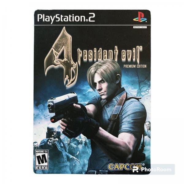 PS2 Resident Evil 4 - Premium Edition - Game and Steelbook