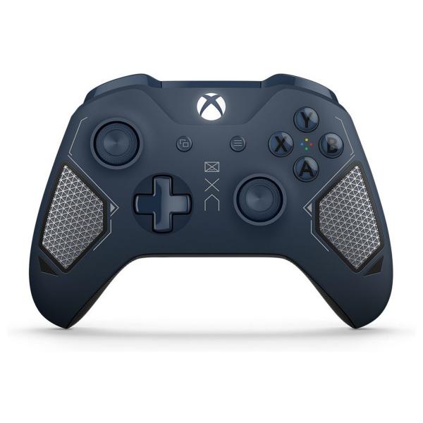 XB1 Xbox One - Controller (1st) - Wireless - Tech Series - Patrol Tech - Blue - USED