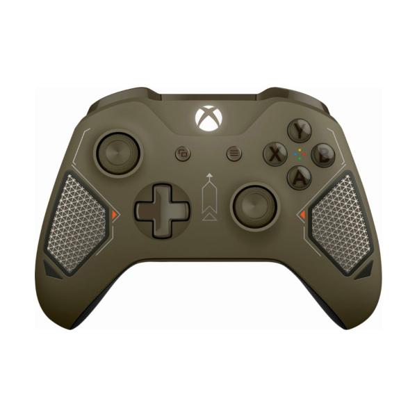 XB1 Xbox One - Controller (1st) - Wireless - Tech Series - Combat Tech - Green - USED