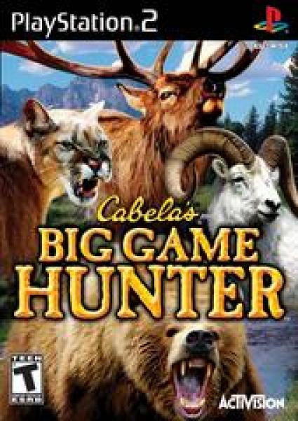 PS2 Cabela's - Big Game Hunter - 2008 - ONLY DISC SAYS 2008 - SLUS 21625