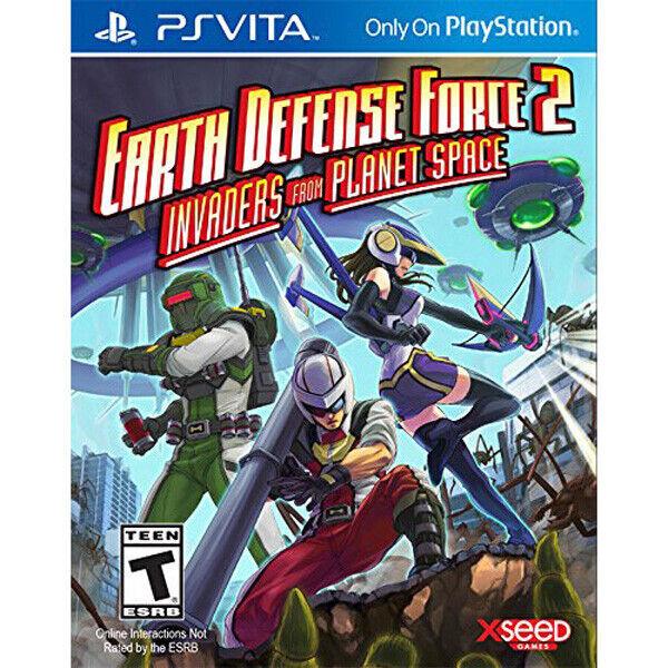 VITA Earth Defense Force 2 - Invaders from Planet Space