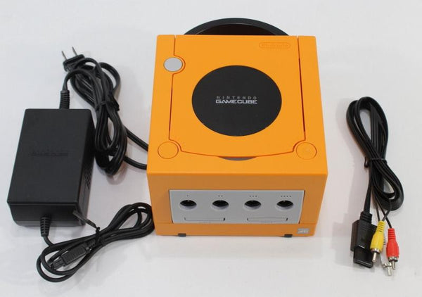 GC Gamecube System - HW - Spice Orange - JAPANESE IMPORT