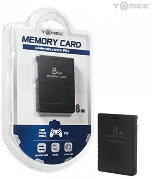 PS2 Memory Card (3rd) NEW - 8MB - Tomee