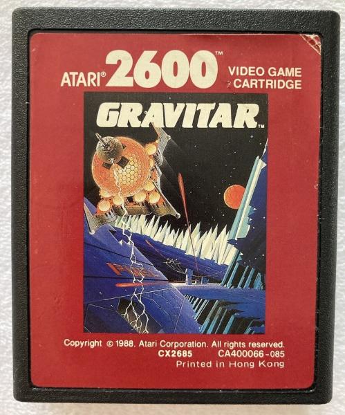 A26 Gravitar - Atari Red Label