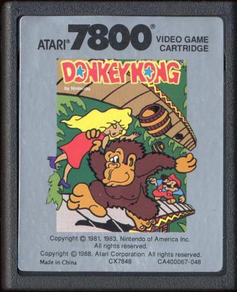A78 Donkey Kong