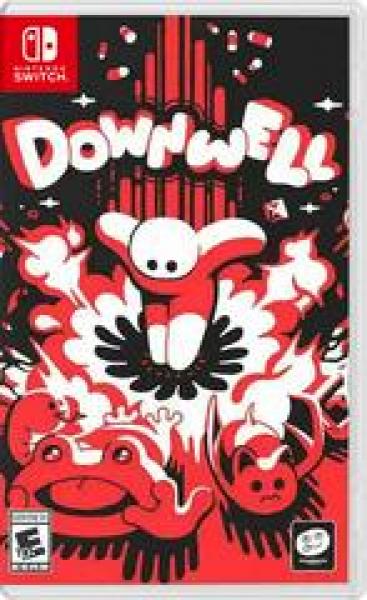 NS Downwell - Special Reserve - Limited Edition - Complete in Box with Game, Instruction Book, Sticker Sheet, and Flip Grip