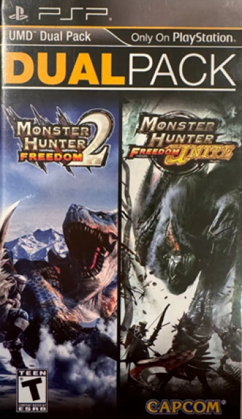 PSP Monster Hunter Freedom 2 - Monster Hunter Freedom Unite - Dual Pack