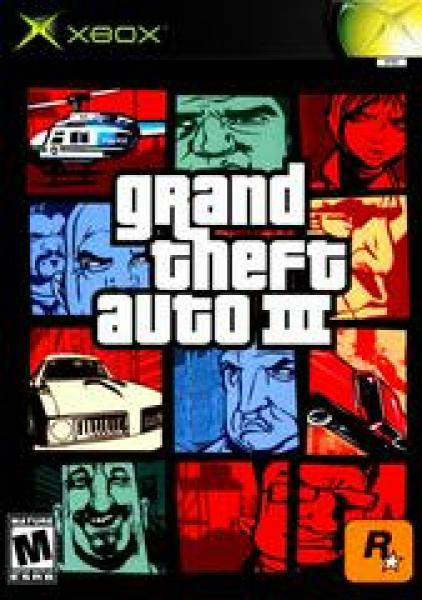 XBOX Grand Theft Auto GTA III 3
