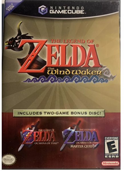 GC Legend of Zelda - Wind Waker / Ocarina of Time + Master Quest