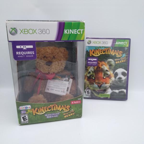 X360 Kinectimals - Now with Bears! - Complete in Box with Game and Bear - Toys R Us Exclusive - KINECT REQUIRED