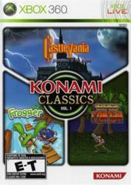 X360 Konami Classics - Vol. 1 - Castlevania: Symphony of the Night / Frogger / Super Contra