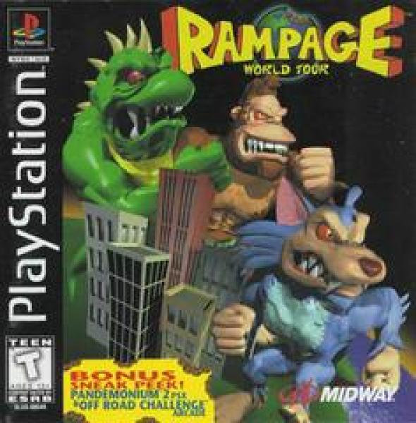 PS1 Rampage - World Tour