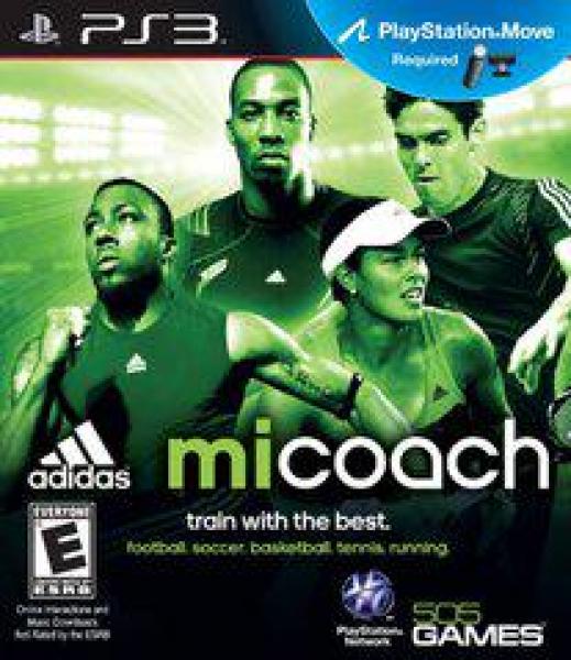 PS3 MiCoach by Adidas - MOVE REQUIRED