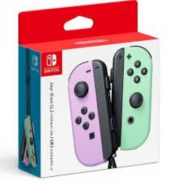 NS Joy-Con (1st) - Set of 2 - Pastel Purple / Pastel Green - NEW