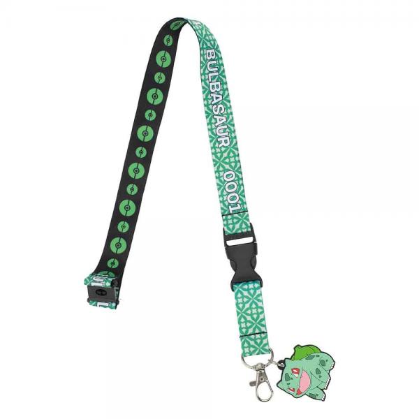 Lanyard - Nintendo - Pokemon - Bulbasaur Kanto region - Green