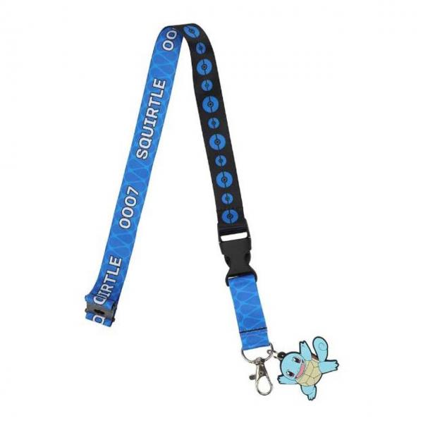Lanyard - Nintendo - Pokemon - Squirtle Kanto region - Blue