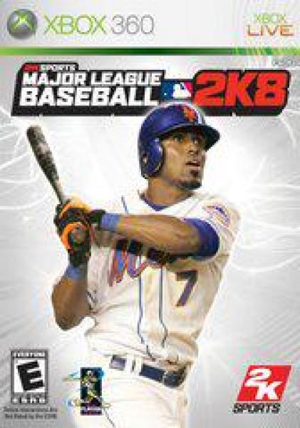 X360 Major League Baseball MLB 2K8