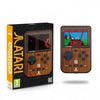EVC Evercade - SUPER POCKET - Handheld HW - ATARI wood grain edition (only 2600 produced) - Includes 50 Classic ATARI games pre-installed AND cartridge slot to play ALL other Evercade carts - NEW