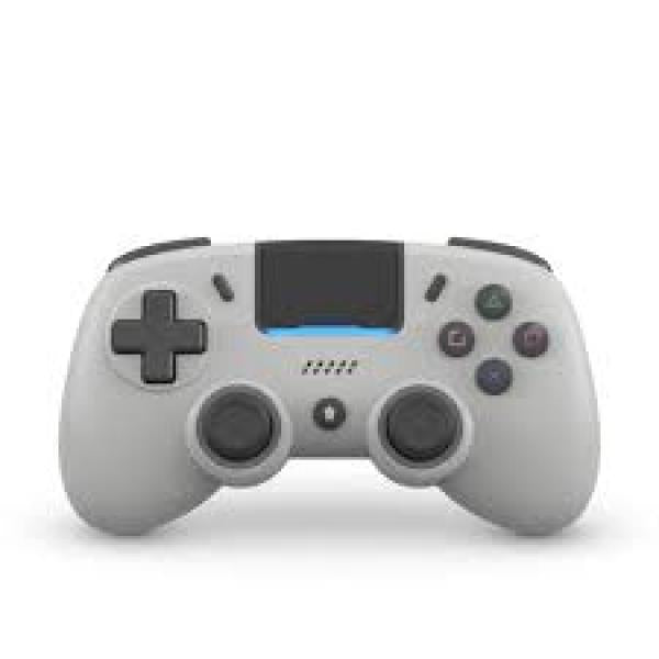 PS4 PC USB Mini Wireless Bluetooth Controller - (3rd) Mantis - with Hall Effects - Retrofighters - GRAY - NEW