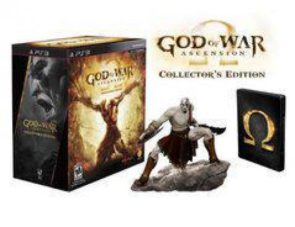 PS3 God of War - Ascension - Collector's Edition - Complete with Big Box, Steelbook, Game and 8" Kratos Statue - DLC MAY NOT BE INCLUDED