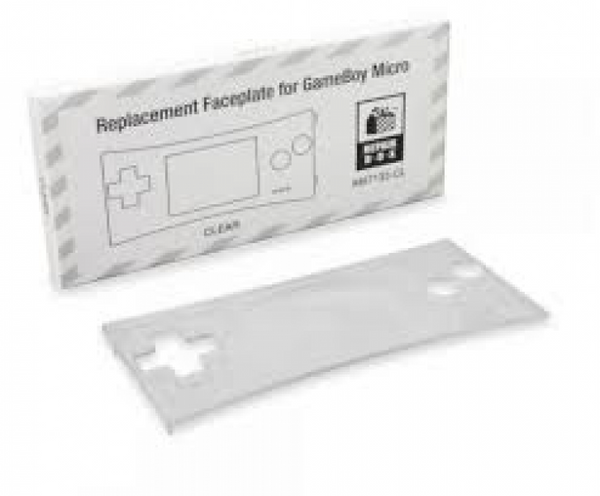 GBA Game Boy Micro - Faceplates (3rd) NEW Hyperkin - CLEAR