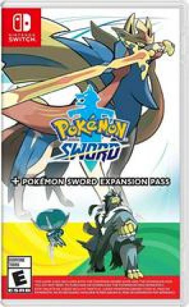 NS Pokemon - Sword + Pokemon Sword Expansion Pass - Expansion Pass Included on Cartridge - DLC MAY NOT BE INCLUDED