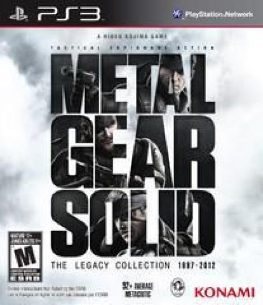 PS3 Metal Gear Solid - The Legacy Collection - DLC MAY NOT BE INCLUDED