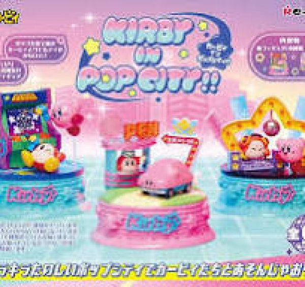 Gamer Toys - RE-MENT Blind Box Toys - Kirby - Kirby in Pop City - NEW