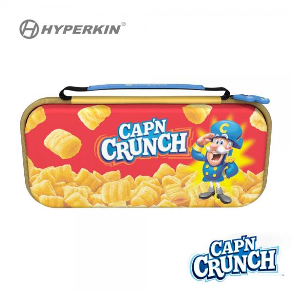 NS Switch - Carry Case For Nintendo Switch and Joycons - EVA Hard Shell - CapN Crunch cereal style RED - Limited Edition - Hyperkin - NEW
