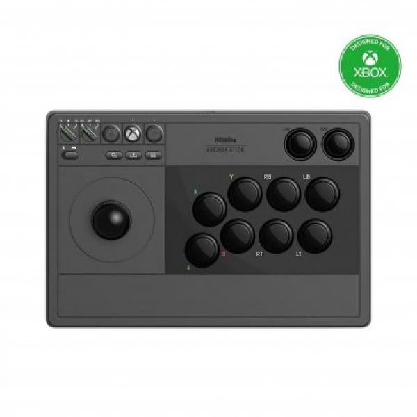 XSX XB1 PC - Arcade Stick (3rd) - Wired or Wireless - 8BitDo - Black - NEW