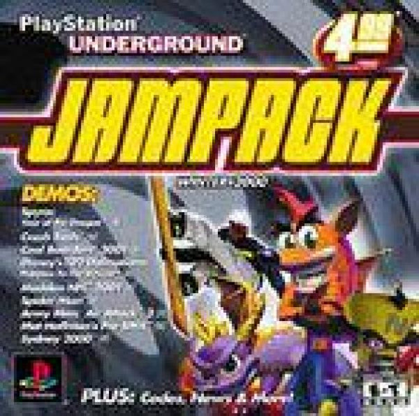 PS1 PlayStation Underground - Jampack - Winter 2K 2000 - Demo Disc