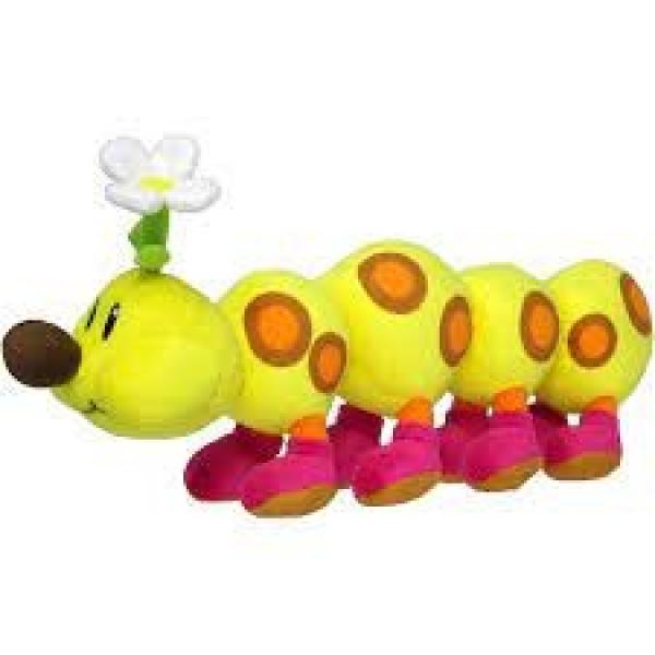 Plush - Nintendo - Super Mario - Wiggler Caterpiller - 13 in