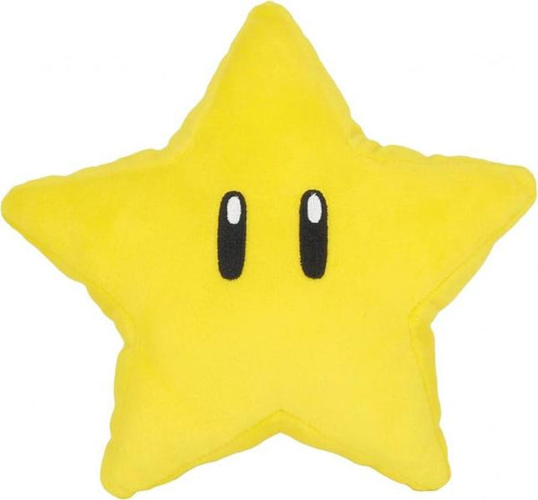 Plush - Nintendo - Super Mario - Super Star - 6 in