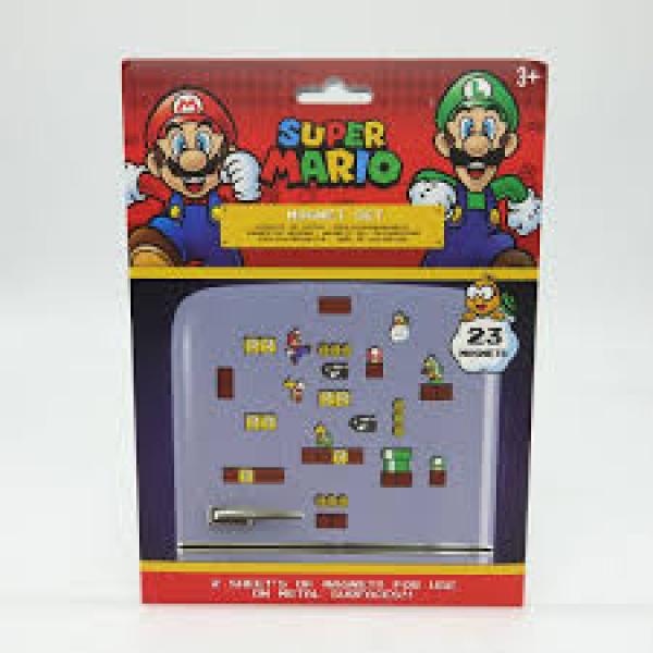 Gamer Magnets - Nintendo - Super Mario - Classic NES style - set of 23 - NEW