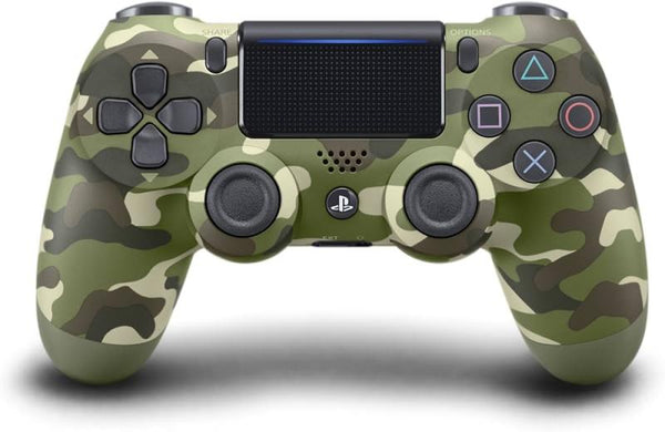 PS4 Wireless Controller (1st) - Sony - DualShock 4 - Green Camouflage - USED