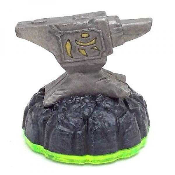 Skylanders - Spyros Adventure - Magic Item - Anvil Rain - silver anvil - USED