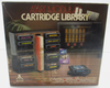 A26 Atari Modular Cartridge Library - Stores 14 Cartridges and has Cubby for Manuals - Interlocks with Additional Modules - USED